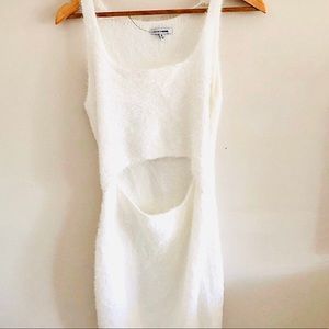 White fleece FASHION NOVA dress, size XL